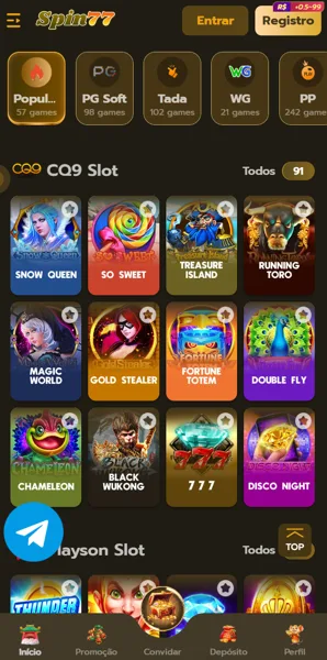 SPIN77 Login Resmi APK 2026